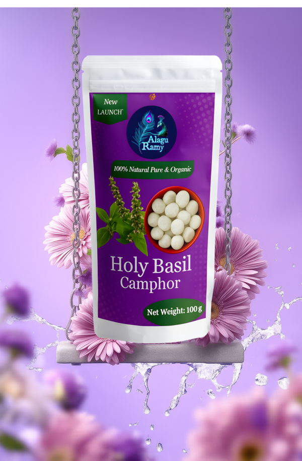 Tulasi Camphor— Peace, Positivity & Purification