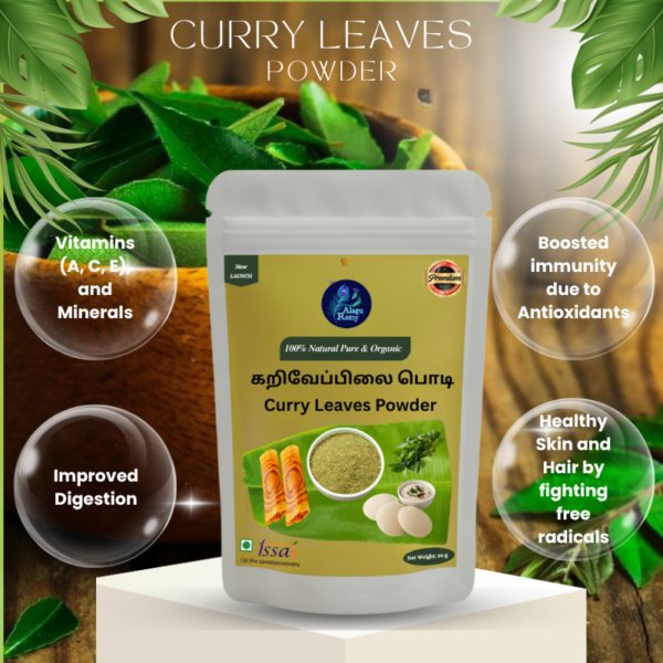 Curry Leaf Powder — Iron & Immunity Booster
